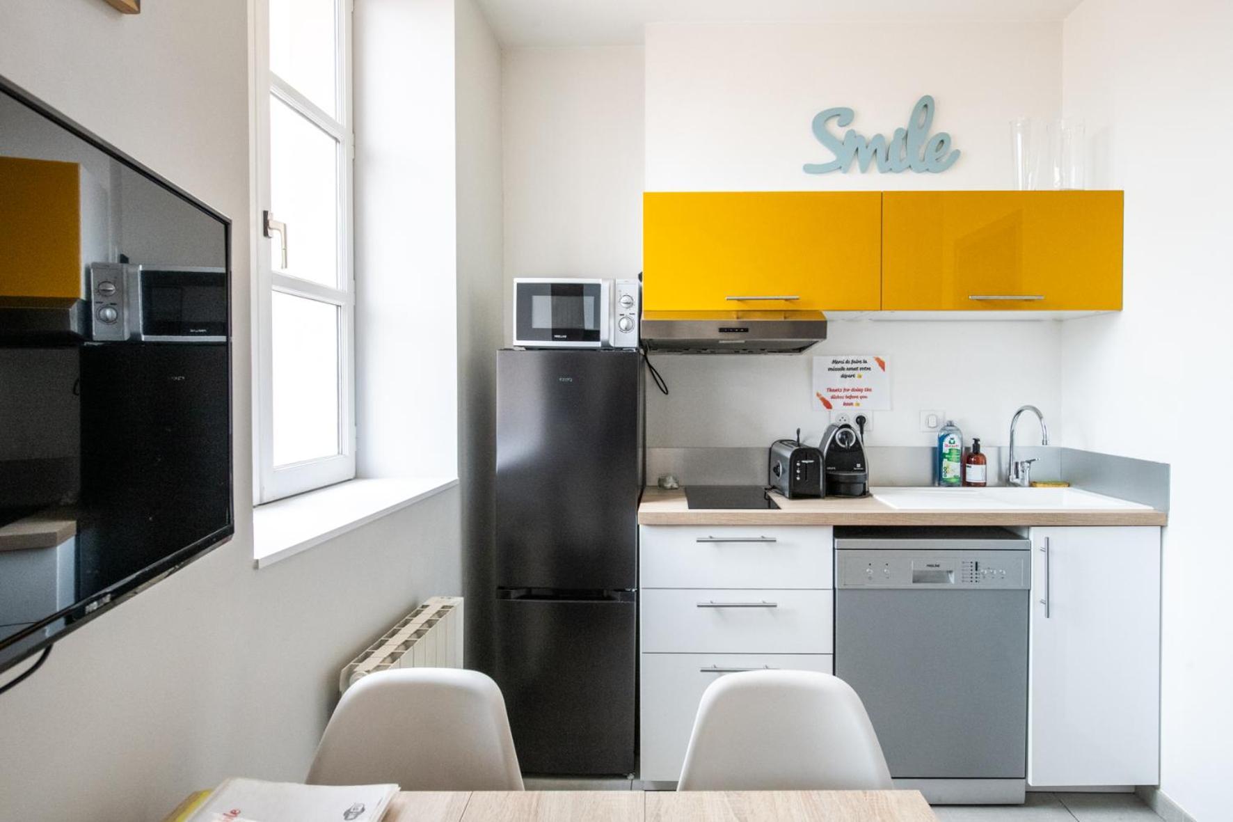 Duplex Scandinave A Cosy Et Calme - Lyon Part-Dieu Екстер'єр фото