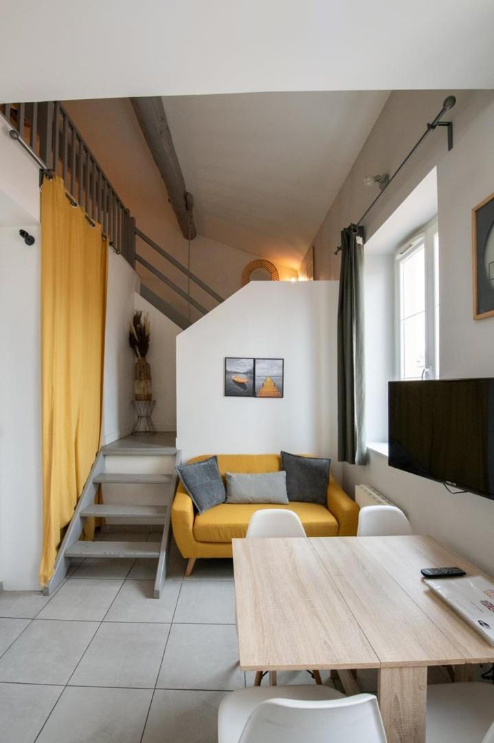 Duplex Scandinave A Cosy Et Calme - Lyon Part-Dieu Екстер'єр фото