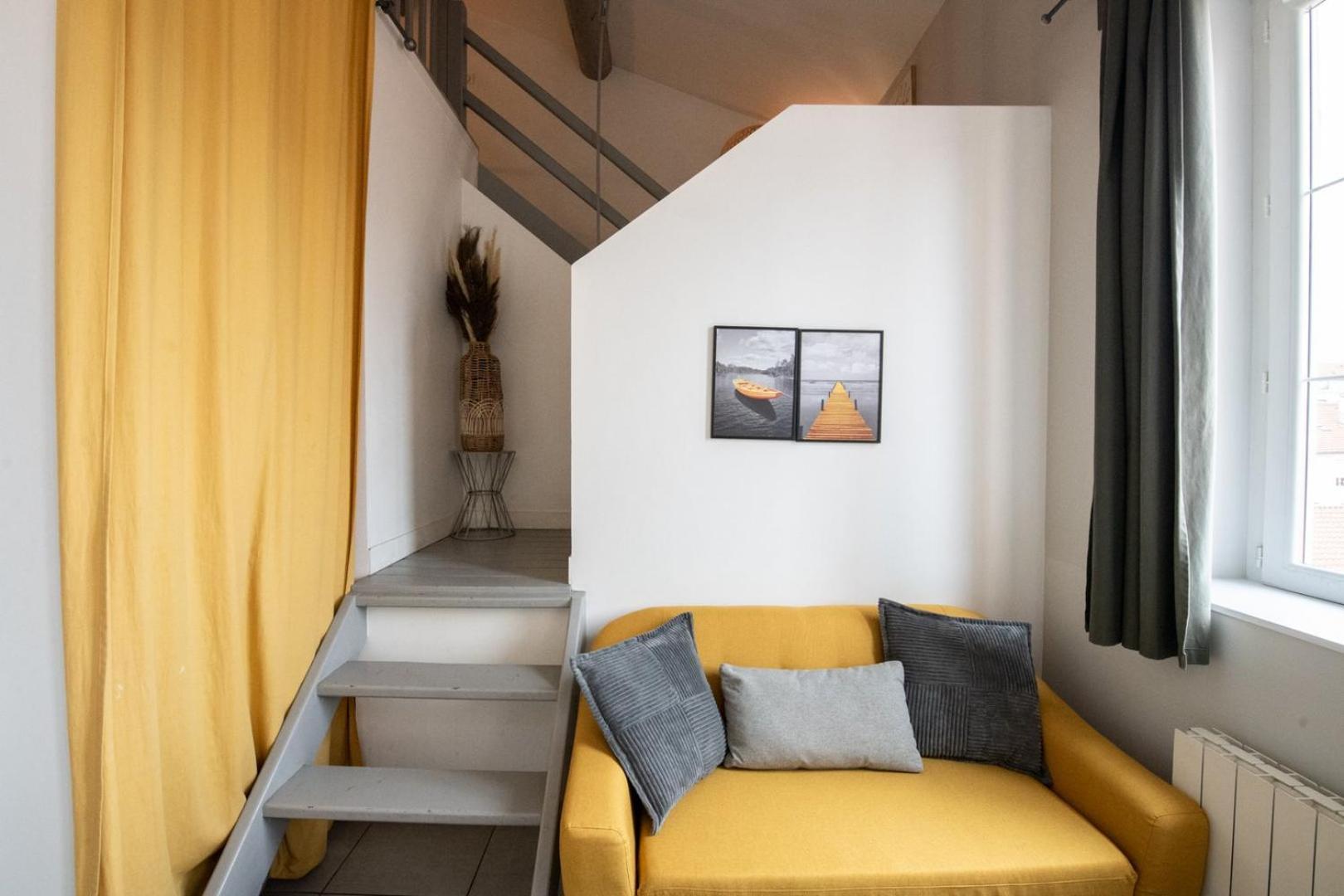 Duplex Scandinave A Cosy Et Calme - Lyon Part-Dieu Екстер'єр фото